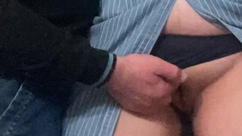 Niki studio: Old Man Perv Fingered Pussy in Subway