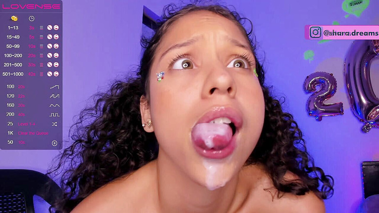 Sharadreams: Obciąganie i głębokie gardło z mlekiem