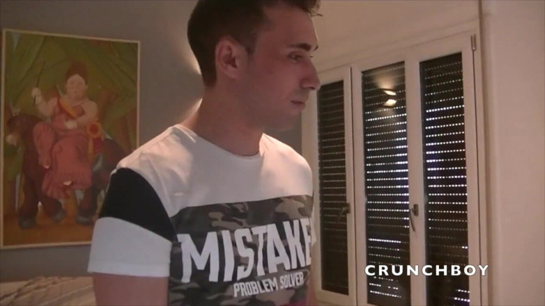 French Twinks Amator videos: Rafa Marco zneužitá sexy hetero klukem zvědavým