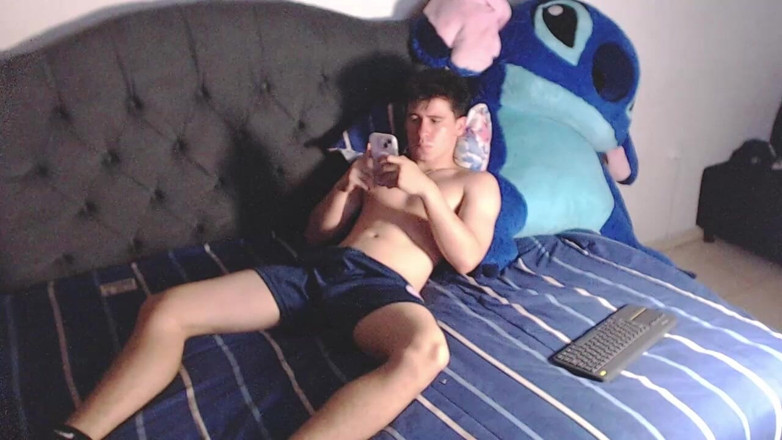 Icyhot707: I Undress and Touch Myself Hotly