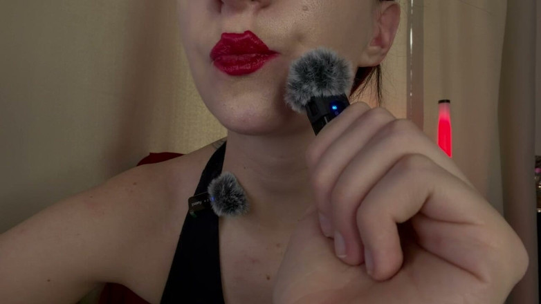 Skinny_lady69: Mouth Sounds, Wet Swallows &amp; Bubblegum Control Goddess Asmr / Chewing Fetish