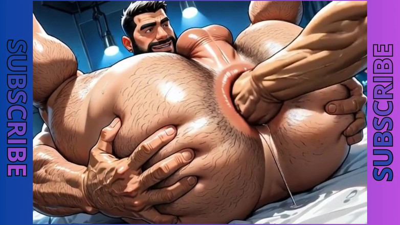 Real narrated fantasy Hentai: Polițiștii practică sex anal neîngrădit între ei în secția de poliție!