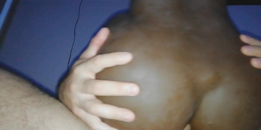 Naxy: Creampie in rubber sextoy's ass