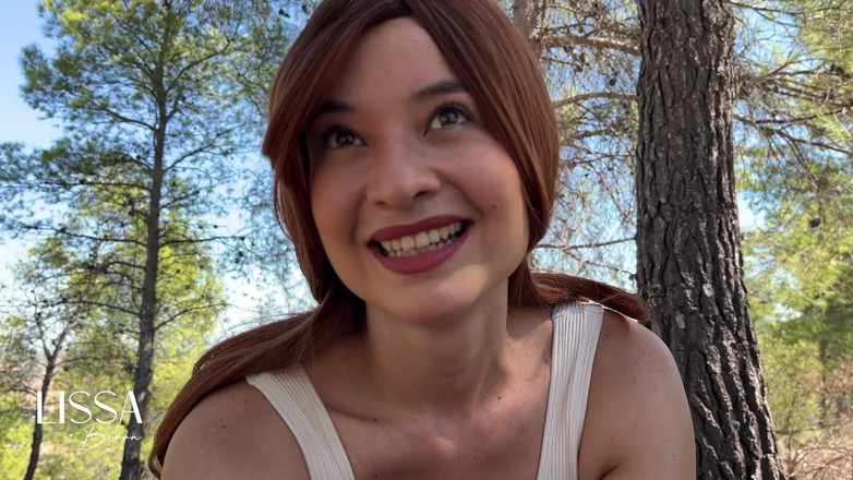 Lissa Brown: Un piccolo ragazzo mi viene in bocca all'aperto - guardando- spandex-pov