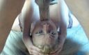 Kara And Carl: Getting My Throat Pounded Hard by an 11&amp;quot; Cock, Upside Down
