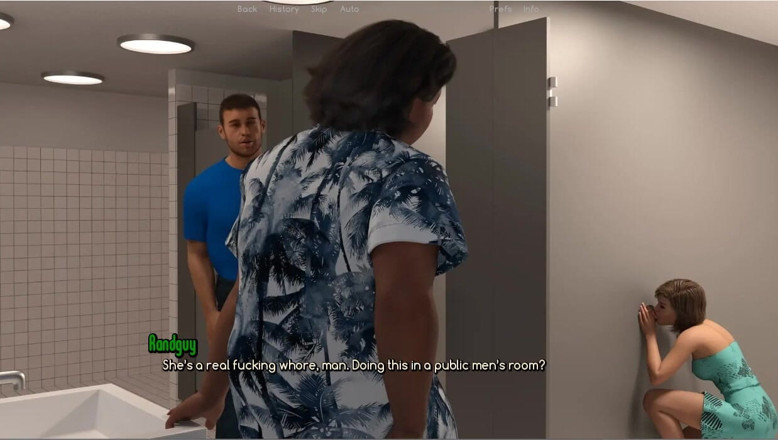 XXX Games Bunk: A Life Worth Living - Gameplay - Roleplay - Public Toilet Gloryhole Blowjob...