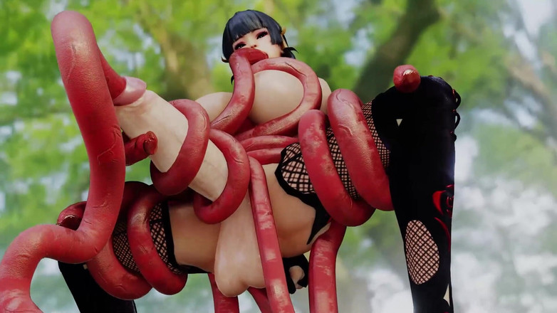 Velvixian3Futanari: Monster x nyotengu (фута транссексуал)