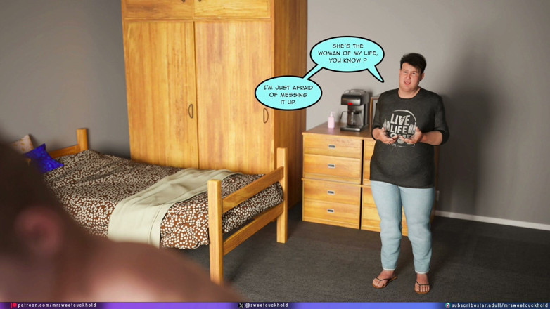 Captain Erogaming comics: Much Bigger Than My Boyfriend - College Days - Part 3