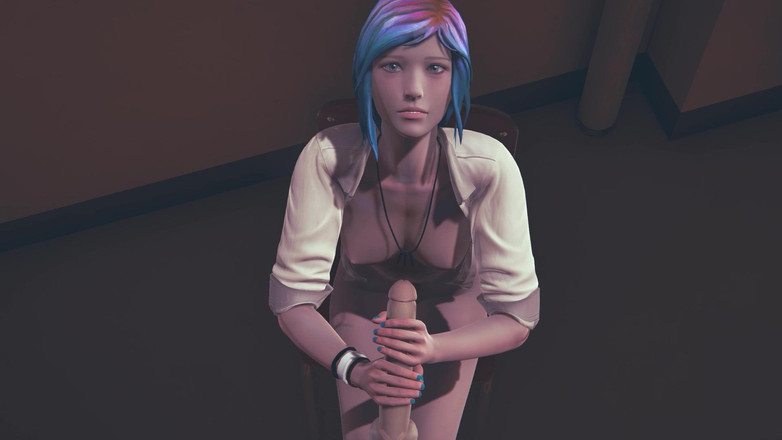 Waifu club 3D: Chloe price wichst deinen schwanz pOV