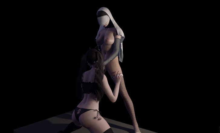 3D Hentai Animation: Futa shemale pikplezier