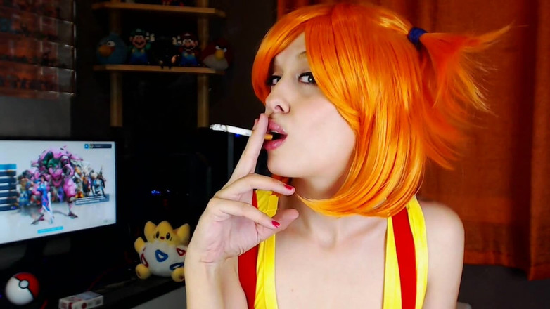 Candystart Videos: 미스티 포켓몬 섹시 흡연
