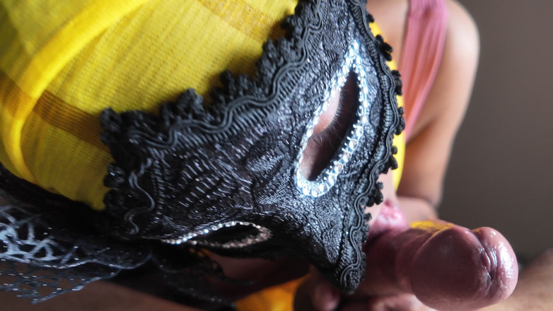 Immfuck: Moslima Indisch Hijab-meisje wil niet stoppen met het pijpen in...