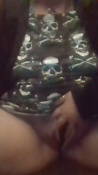 New Schull Dress and Vibing Pussy Hot Tight