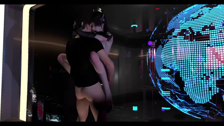 Why fuck so hard: 3D sexy cosplay striptérka nahá Její perfektní zadek byl tak...