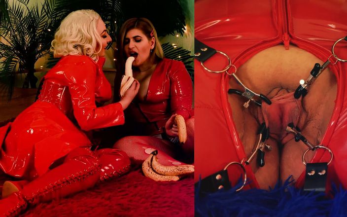 Arya Grander: Muschi-fick und Ballon-Fetisch, Foodsplosh. Versaute MILfs haben perversen sex! Arya...