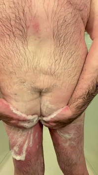 Treinador Karl sabonete sua bunda 7222