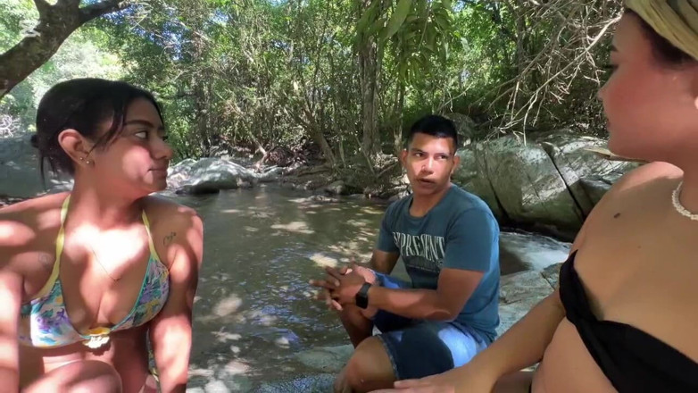 Bridney Star: Latinas Experiment with Two Cocks in Their Mouth Part 1