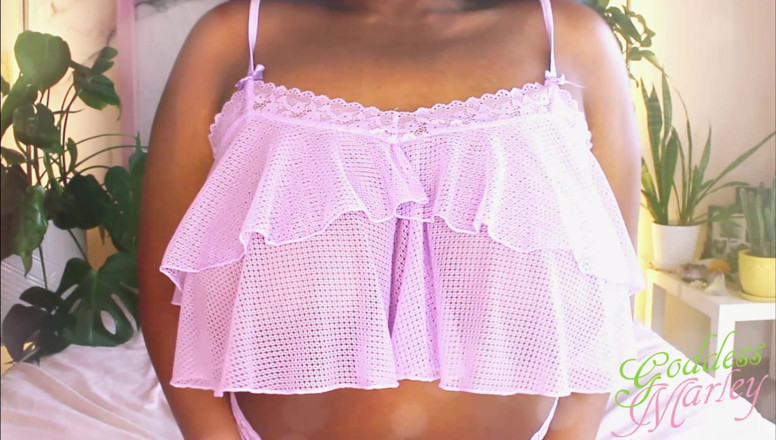 Goddess Marley: Big Naturals in Lavender