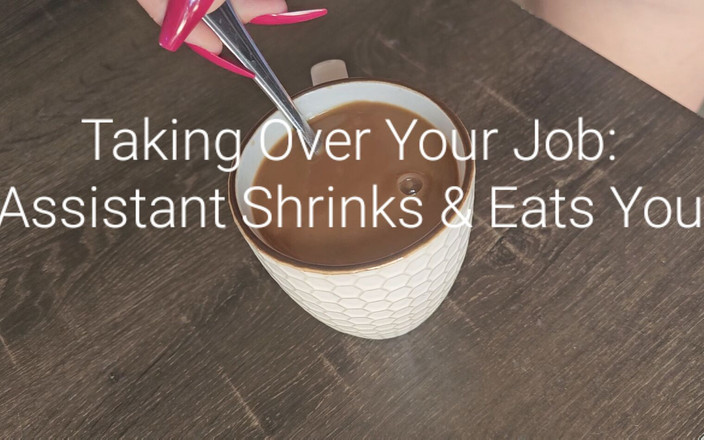 Freya Reign: Prends le relais de ton travail : l'assistante rétrécit et te...