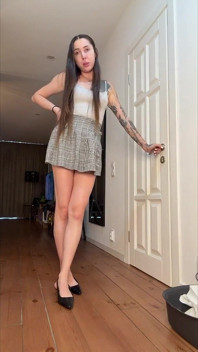 POV: Locked Toilet Door: a Powerful Stream of Urine on the Floor and Talking to You