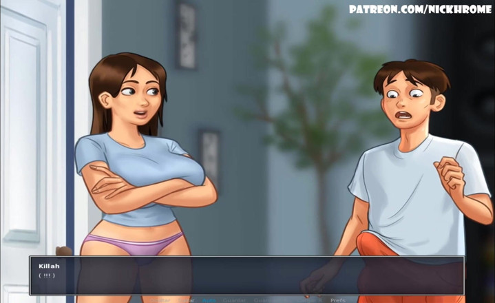 Cartoon Universal: Summertime saga part 21 - masturbating on stepmommy (Espanol sub)