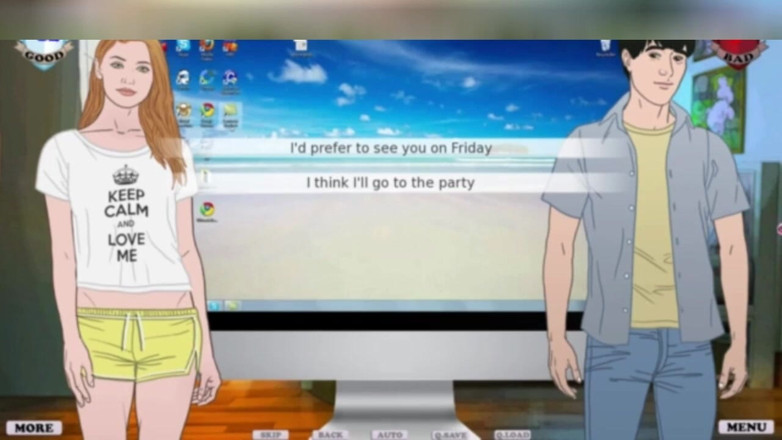 3DXXXTEEN2 Cartoon: Eva's corruption at Jessica's. 3D porn cartoon sex