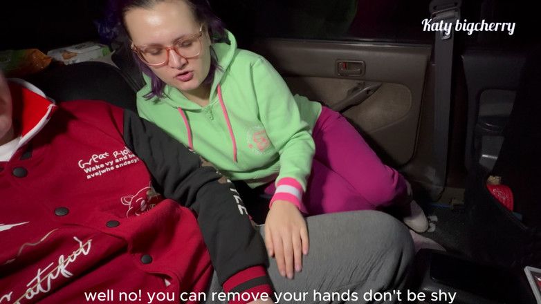 Katybigcherry: Stepmom Warms Stepson in Winter in the Car