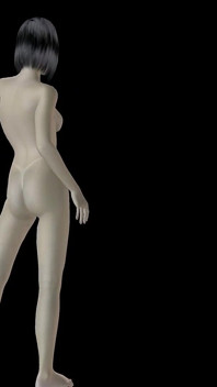 Animasyonlu 3 boyutlu porno - çok güzel kız farklı seksi pozlar veriyor