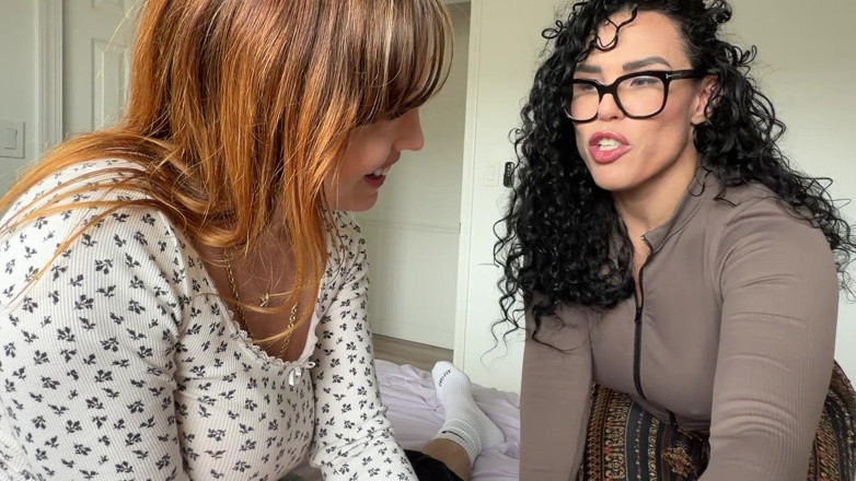 Bianca Bailee: Niñera se une a hermanastro &amp; hermanastra en sesión de follada...