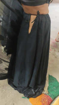 Desi Bhabhi and Black Saree