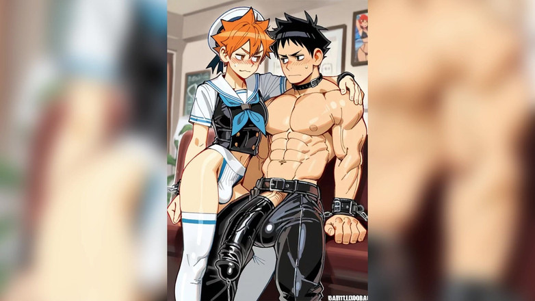 Twin007: 거대한 자지 소년 애널 섹스