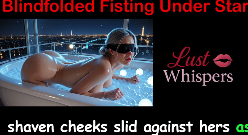 LustWhispers: De olhos vendados fisting sob estrelas - história de sexo inglês