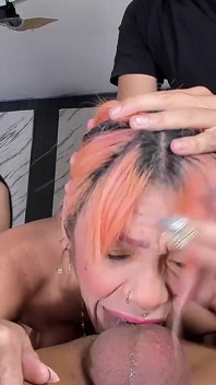 She's Covered in Spit and Loving It