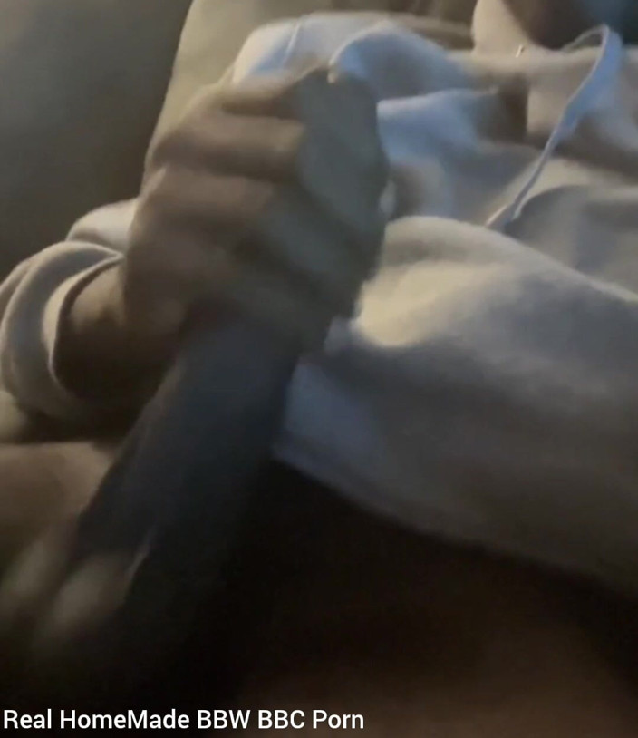 Big black cock BBCee: In Bed Slowly Wanking Edging My BBC