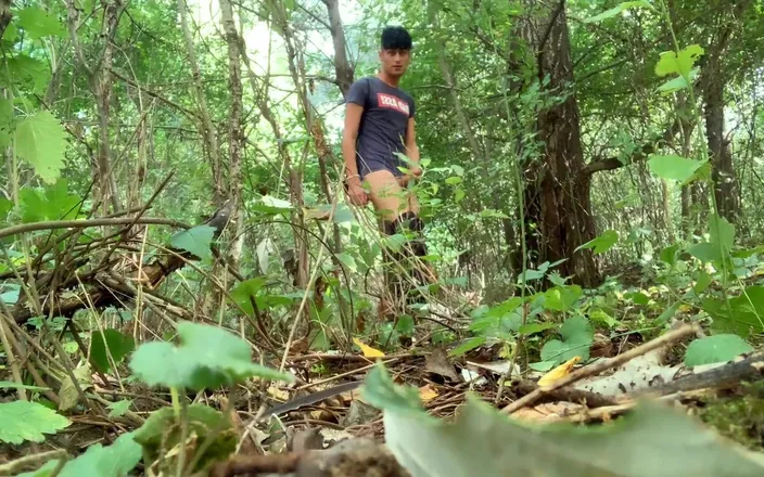 Idmir Sugary: Step on Used Condoms, Bottles, Leaves, Branches and Jerk off -...