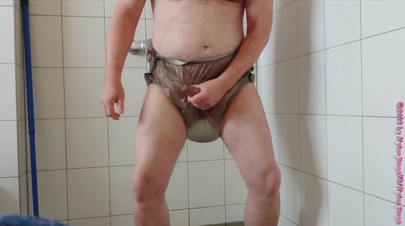 Carmen_Nylonjunge: Naylon çoraplı inkontinans testi 3 * lastik pantolon*