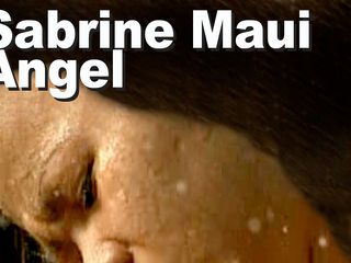 Edge Interactive Publishing: Sabrine Maui &amp; Angel lesbian car wash cunnilingus