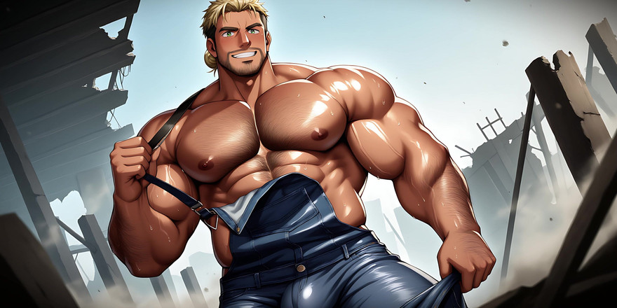 Erotic Man: Hunks dengan bonjolan mengusik besar