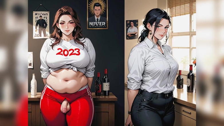 EWFA: Шмель трахает большой член в задницу