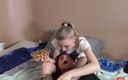 Femdom Austria: Exit on my spat out food! Princess Kirstin`s spittoon is...