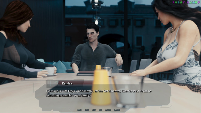Porny Games: Cybernetické svádění od 1thousand - nečekaná trojka, anál a kouření v řadě 34