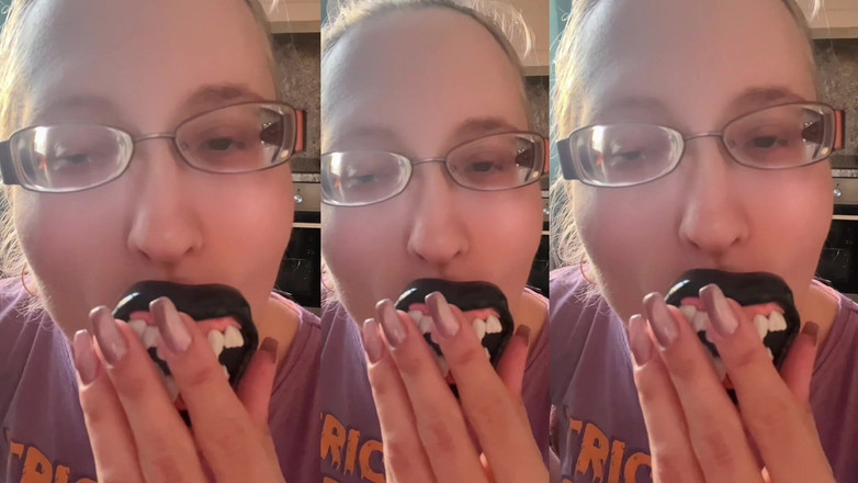 FinDom Goaldigger: Asmr - dientes de vampiro