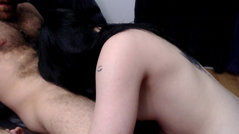 Violette Black: Hot Teen Violette Black Sloppy Blowjob