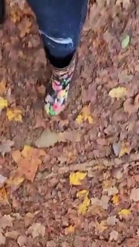 Oh Look at All Those Different Angles and Locations That My Rubber Rain Boots Are in as My Sexy Size 6 Feet Enjoy the Way They H
