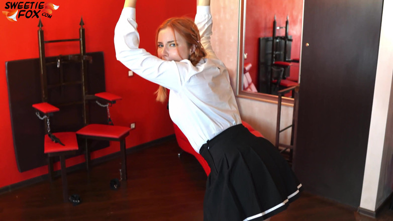 Sweetie Fox: Teacher whipped and fucked sexy student for her to pass...