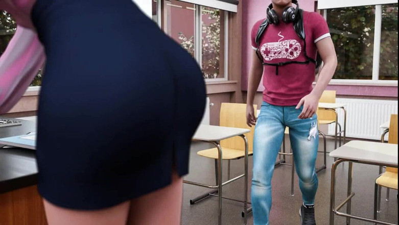 Dirty GamesXxX: MILFs of Sunville: sexy English professor ep.7