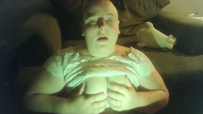 Lyla Switch: Eerie smoking and tit tease