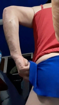 Sissy Crossdresser with a Tattooed Ass Hole