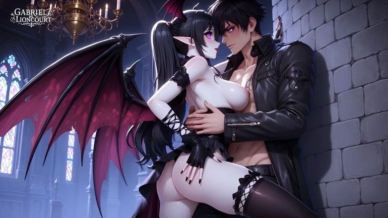 Gabriel de Lioncourt AI: Vampire Gothic Fantasies 1 - Hentai Ai Generated