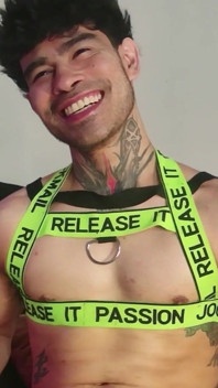 XXX 스테파노 에버렛 액션 저킹과 후장 플레이